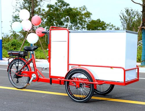 Street Vending Cheap Tricycle Ice Cream Tricycle Adult Cargo Bike for Sale